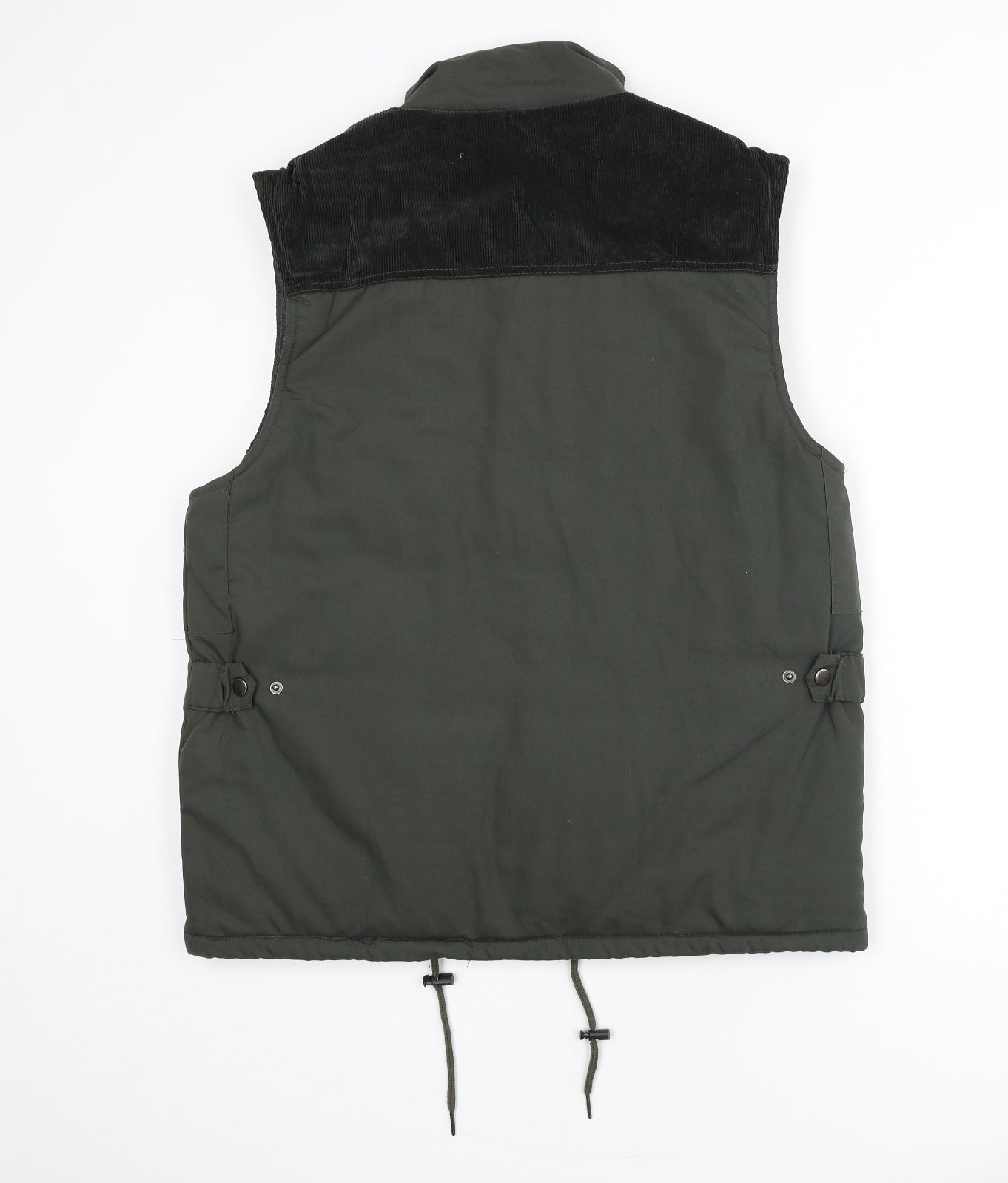 High Mount Mens Green Gilet Coat Size S Zip