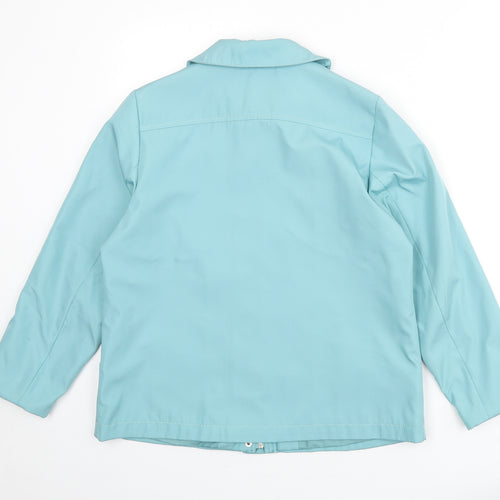 Bonmarché Womens Blue Jacket Size S Zip