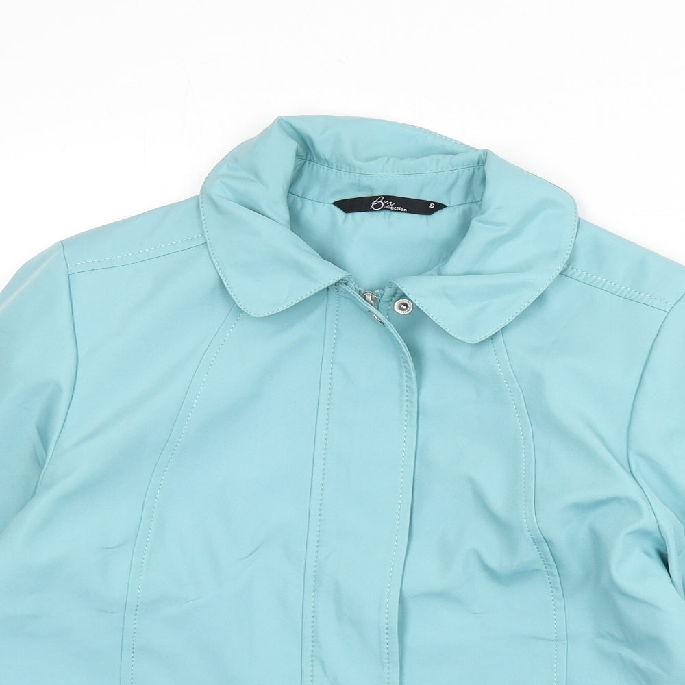 Bonmarché Womens Blue Jacket Size S Zip