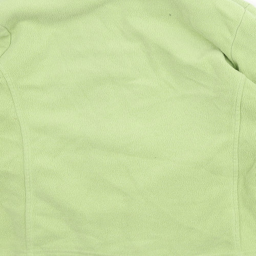 M&Co Womens Green Jacket Size M Zip