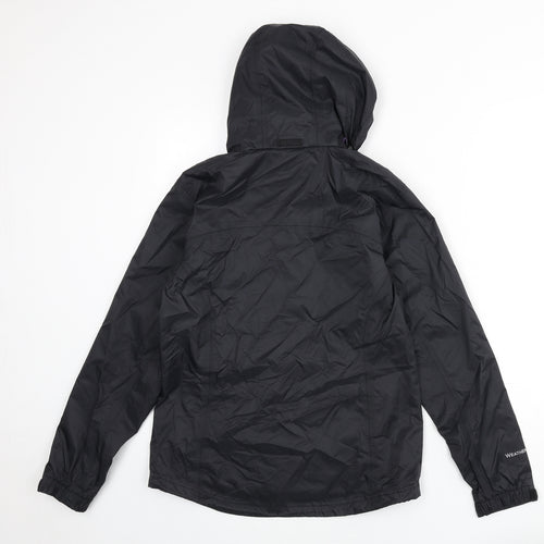 Karrimor Womens Black Rain Coat Coat Size 8 Zip