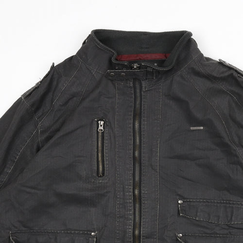 Petroleum Mens Grey Jacket Size XL Zip