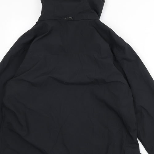 Karrimor Womens Black Rain Coat Coat Size 12 Zip - Weathertite