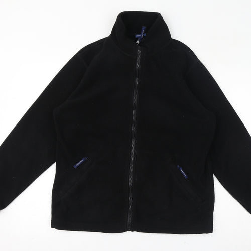 Prouneek Mens Black Jacket Size S Zip