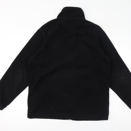 Prouneek Mens Black Jacket Size S Zip