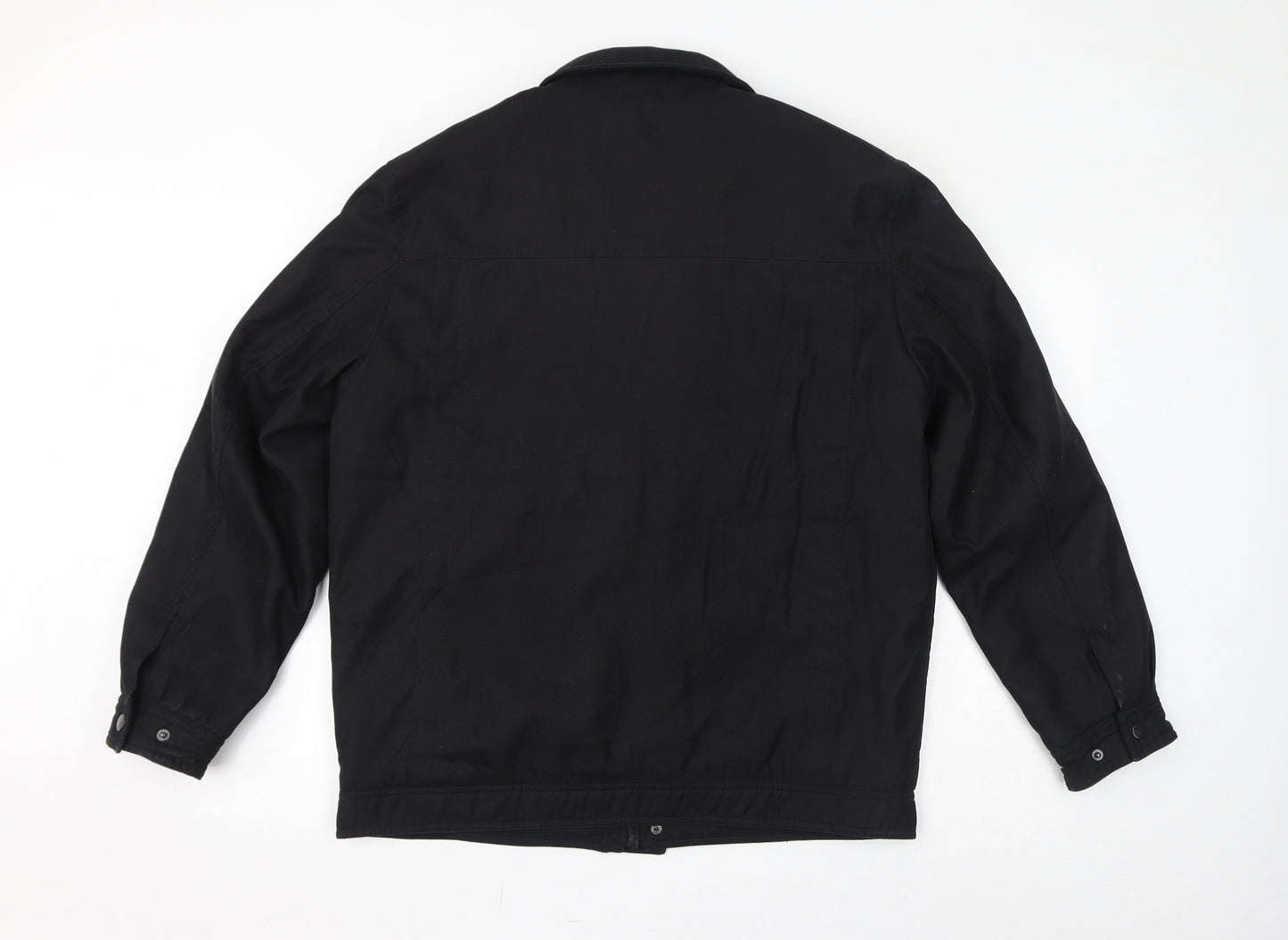 Headland Mens Black Jacket Size L Zip