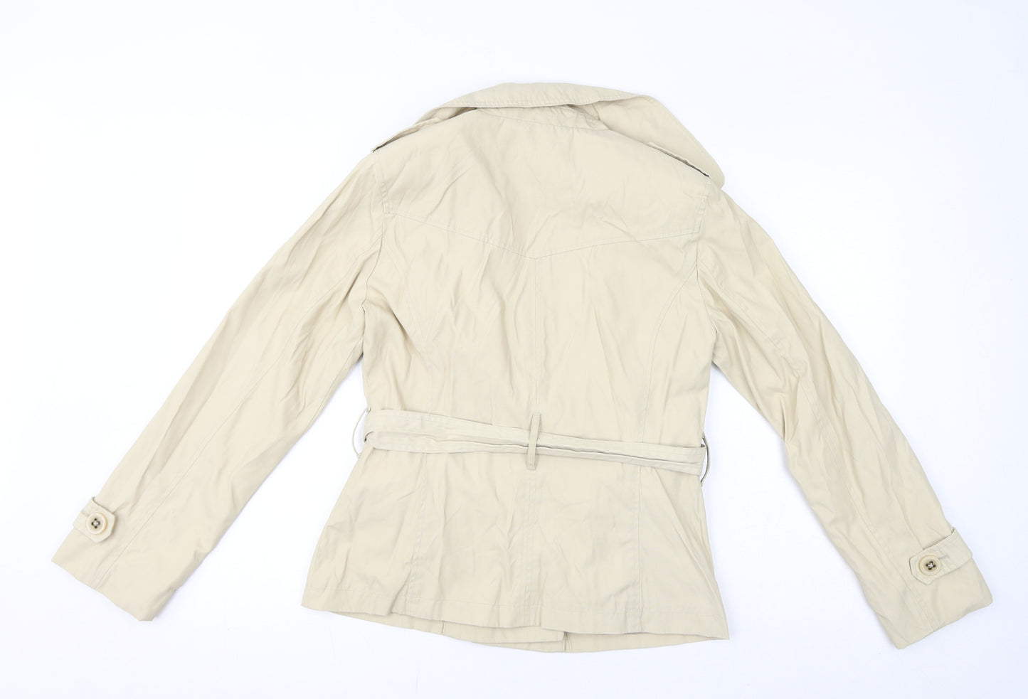Wallis Womens Ivory Jacket Size 12 Button