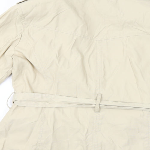 Wallis Womens Ivory Jacket Size 12 Button