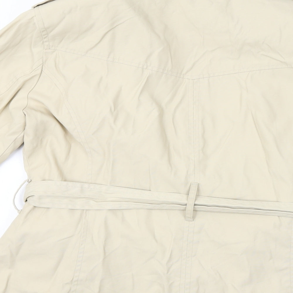 Wallis Womens Ivory Jacket Size 12 Button