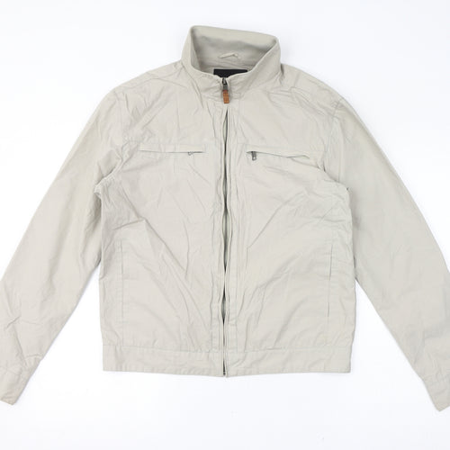 Marks and Spencer Womens Ivory Jacket Size S Zip
