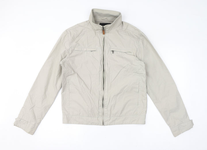 Marks and Spencer Womens Ivory Jacket Size S Zip