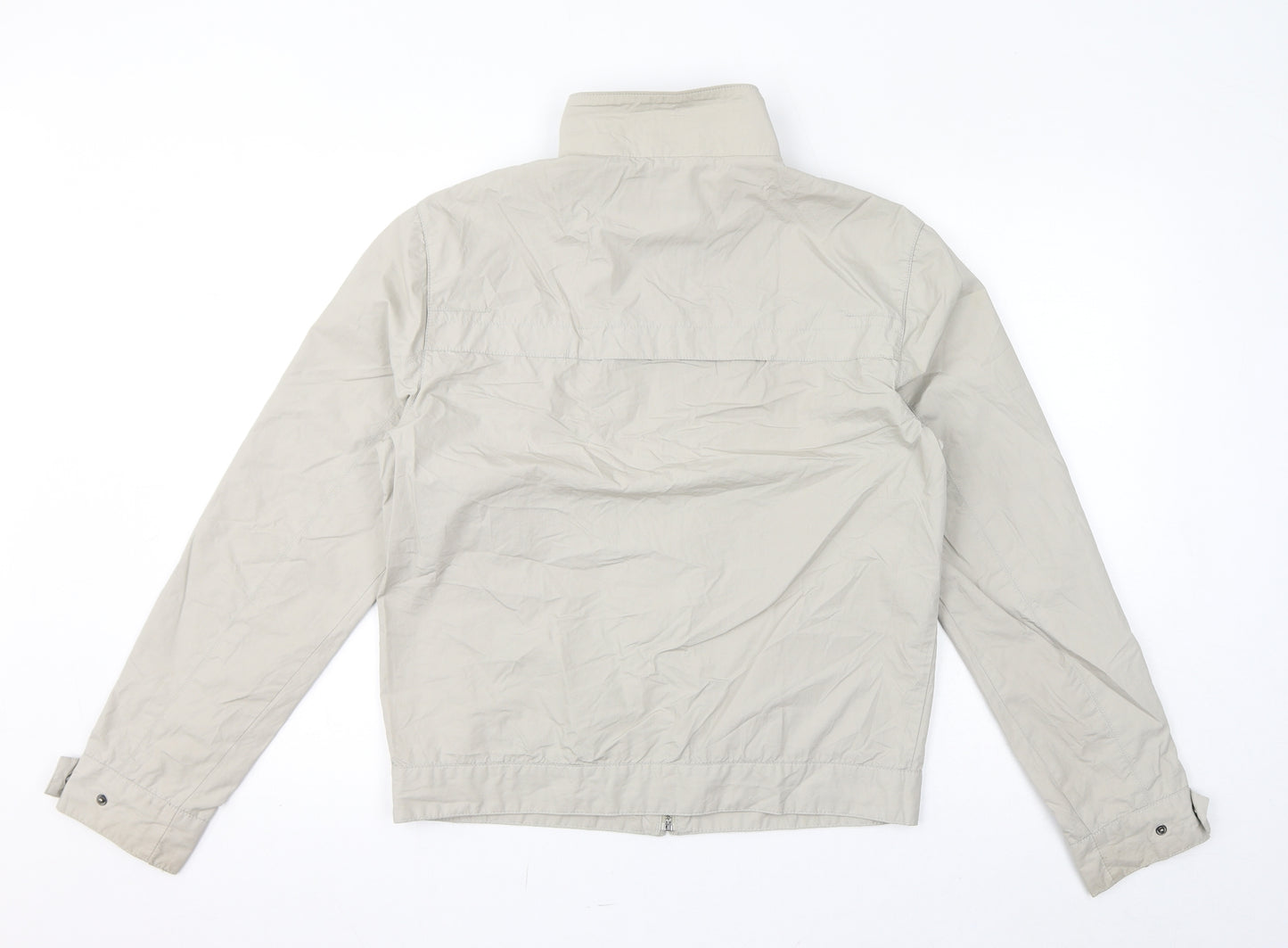 Marks and Spencer Womens Ivory Jacket Size S Zip