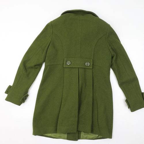 Divided by H&M Womens Green Jacket Size 14 Button
