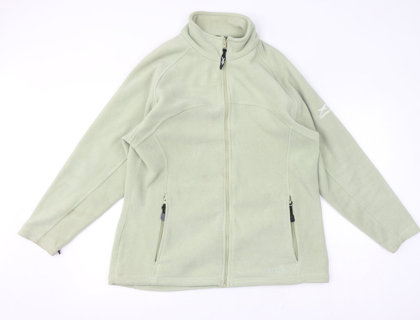 Regatta Womens Green Jacket Size 18 Zip