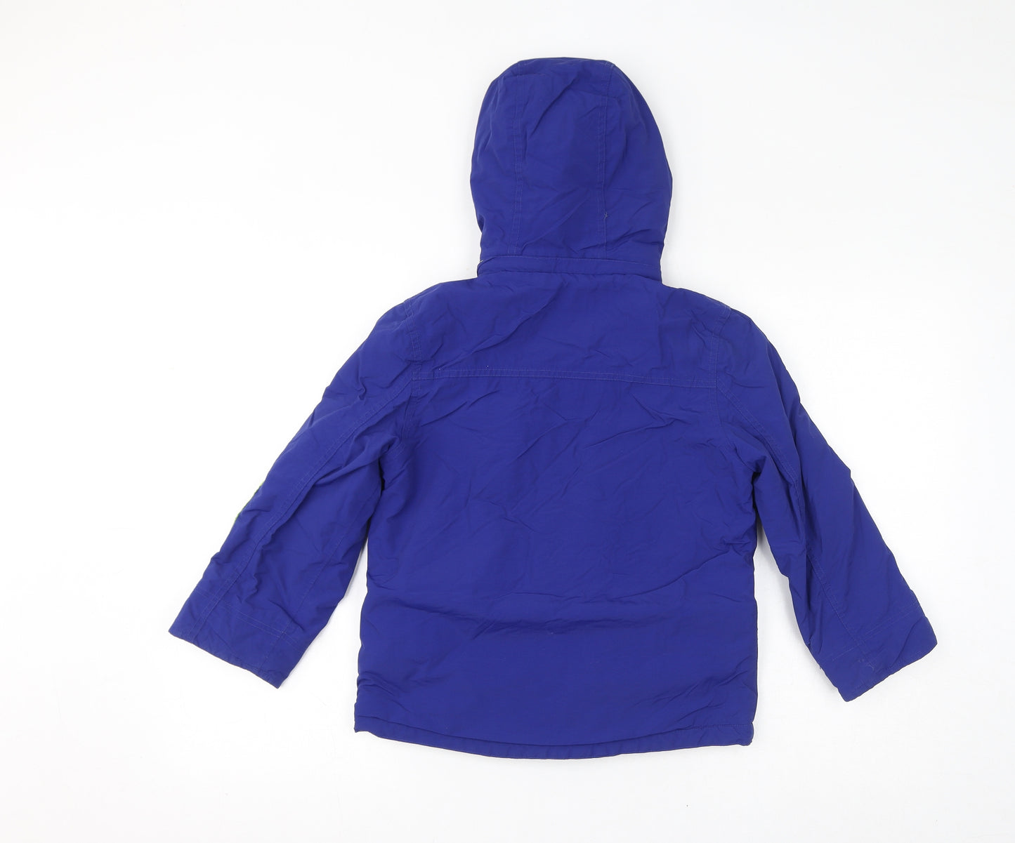 Mini Boden Boys Blue Jacket Size 7-8 Years Zip - Reflective, Ski Jacket