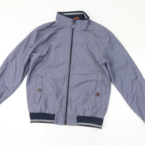 NEXT Boys Blue Bomber Jacket Jacket Size 13 Years Zip