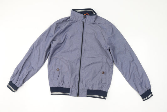 NEXT Boys Blue Bomber Jacket Jacket Size 13 Years Zip