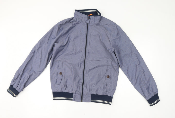 NEXT Boys Blue Bomber Jacket Jacket Size 13 Years Zip