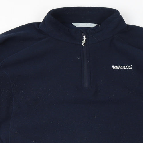 Regatta Womens Blue Polyester Pullover Sweatshirt Size 18 Pullover