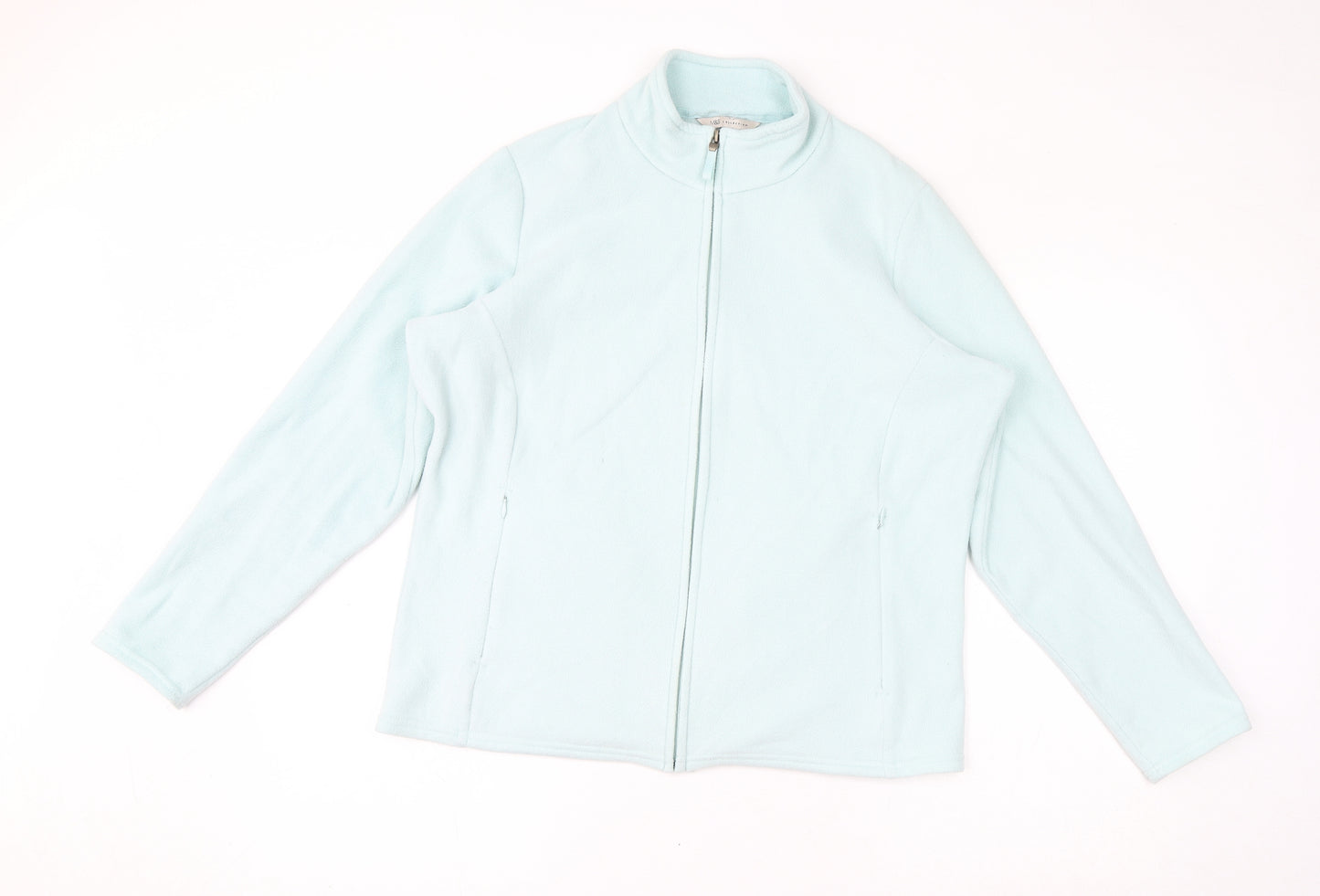 Marks and Spencer Womens Blue Jacket Size 18 Zip