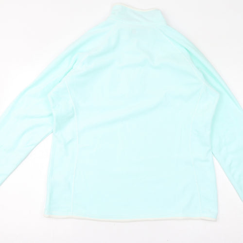Mountain Warehouse Womens Blue Polyester Pullover Sweatshirt Size 18 Pullover