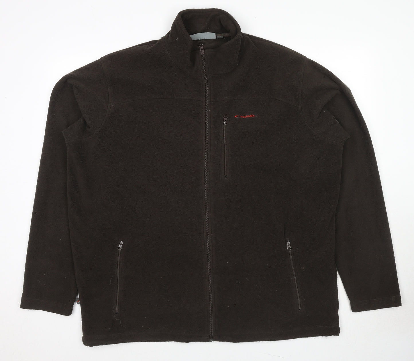 Mountain Life Mens Brown Jacket Size 2XL Zip