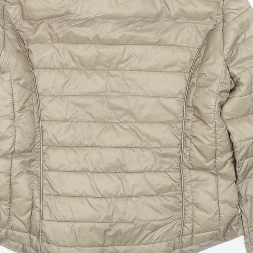 Lottie Loves Womens Beige Jacket Size S Zip