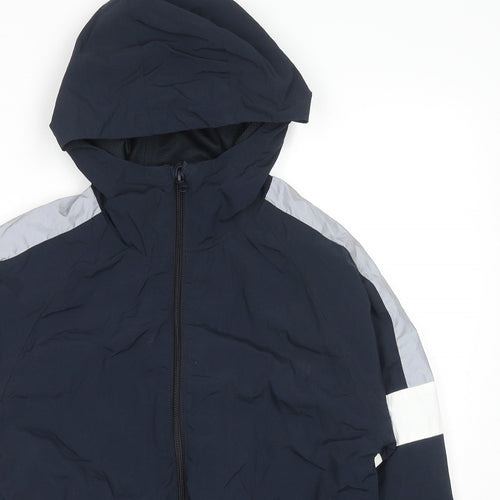 NEXT Boys Blue Colourblock Jacket Size 12 Years Zip