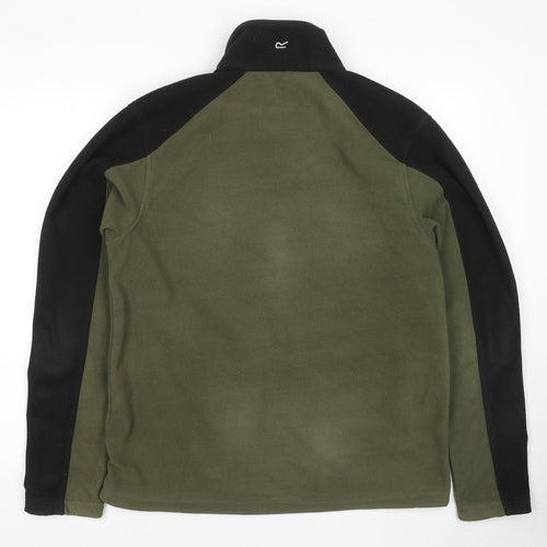 Regatta Mens Green Jacket Size M Zip