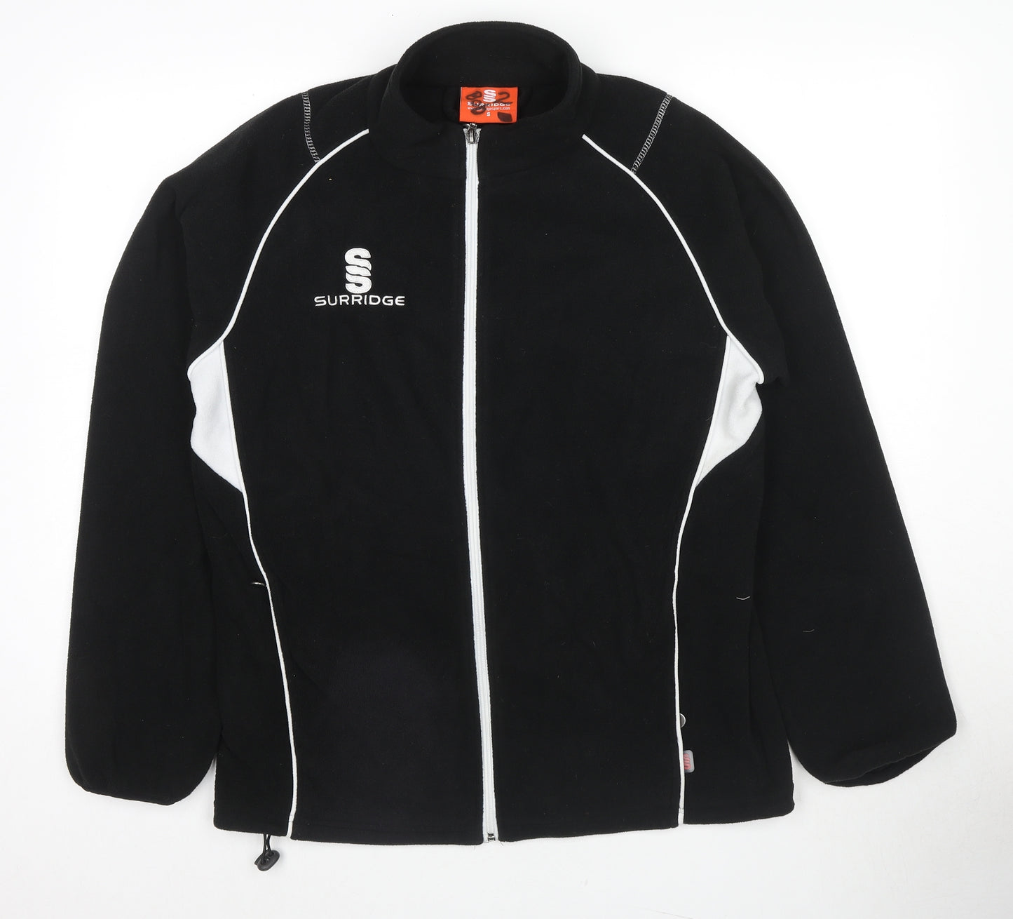 Surpridge Mens Black Jacket Size S Zip