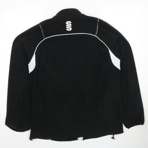 Surpridge Mens Black Jacket Size S Zip