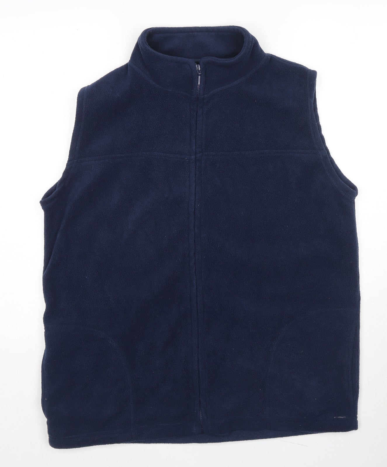 EWM Womens Blue Gilet Waistcoat Size 18 Zip - Size 18-20