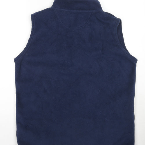 EWM Womens Blue Gilet Waistcoat Size 18 Zip - Size 18-20