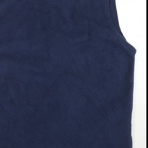 EWM Womens Blue Gilet Waistcoat Size 18 Zip - Size 18-20