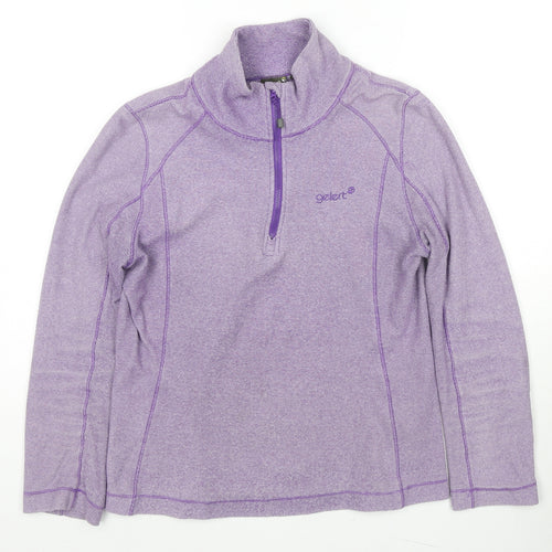 Regatta Womens Purple Polyester Pullover Sweatshirt Size 8 Pullover