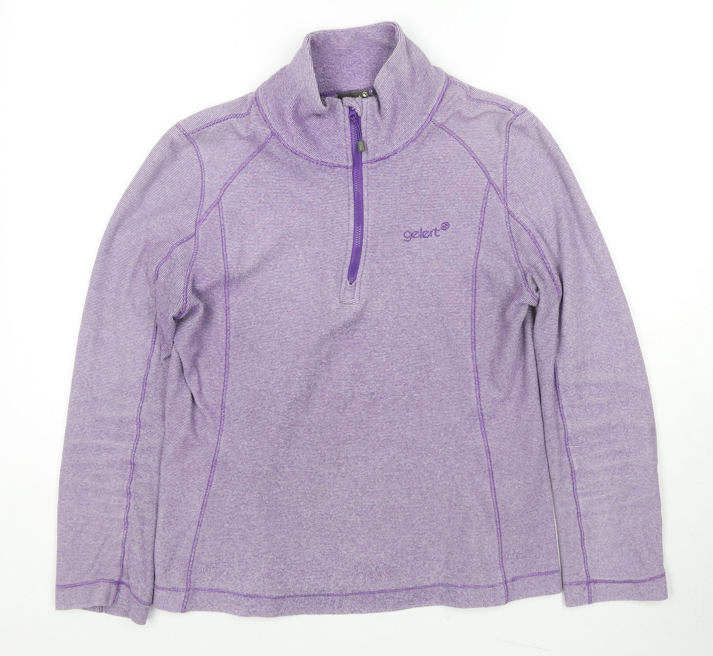 Regatta Womens Purple Polyester Pullover Sweatshirt Size 8 Pullover