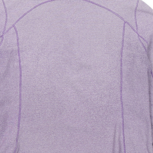 Regatta Womens Purple Polyester Pullover Sweatshirt Size 8 Pullover