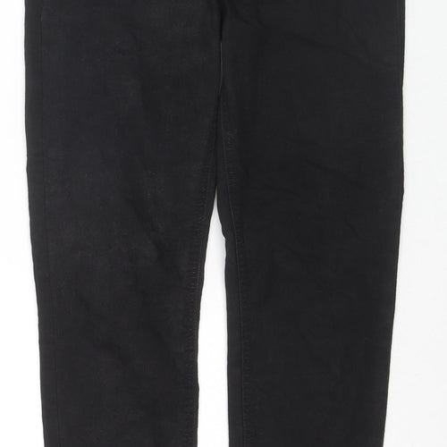 Marks and Spencer Womens Black Cotton Jegging Jeans Size 8 L27 in Regular