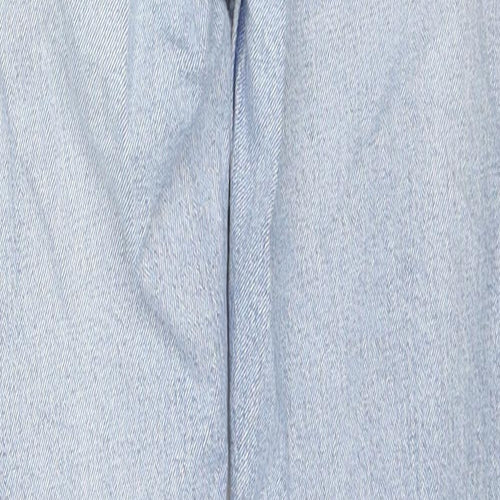 Weekday Womens Blue Cotton Skinny Jeans Size 24 in L28 in Regular Zip