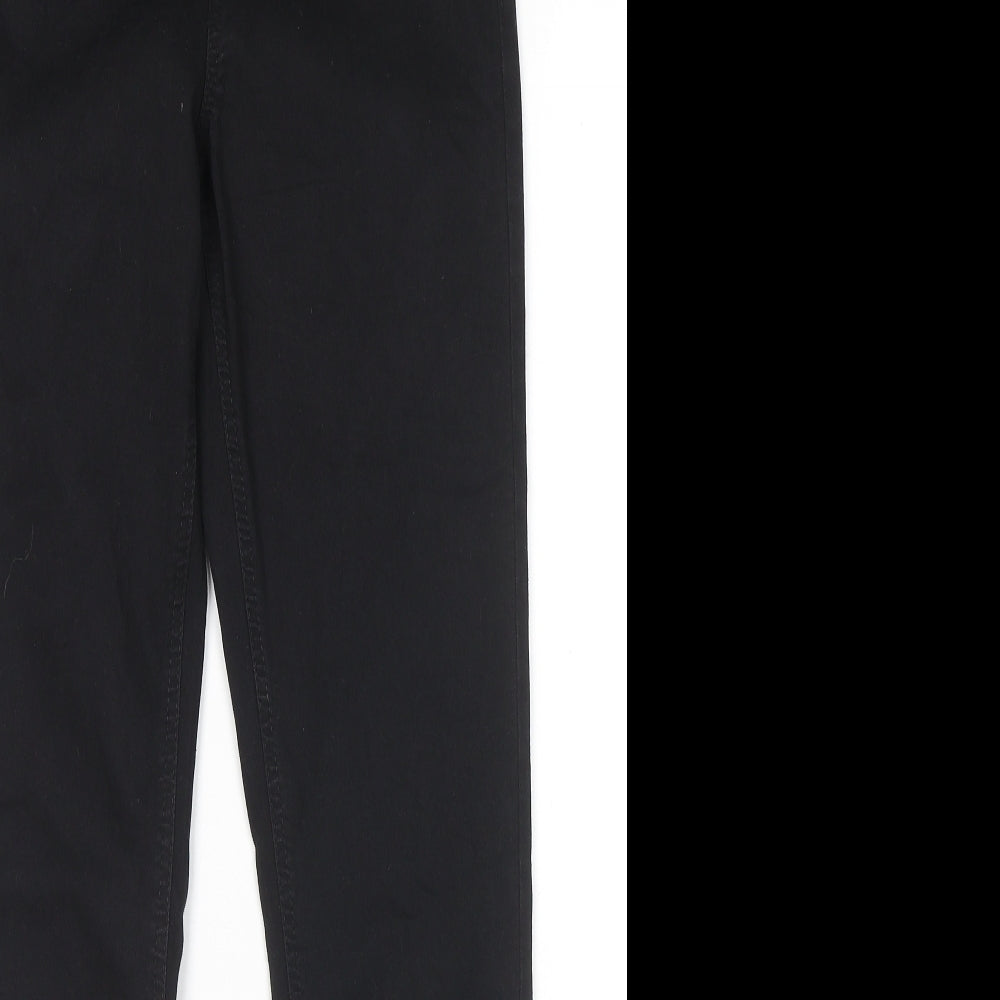 Marks and Spencer Womens Black Cotton Jegging Jeans Size 10 L27 in Regular