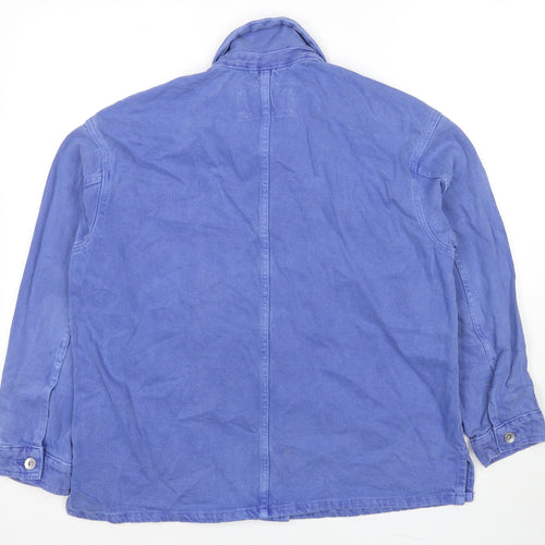 Marks and Spencer Womens Blue Jacket Size M Button