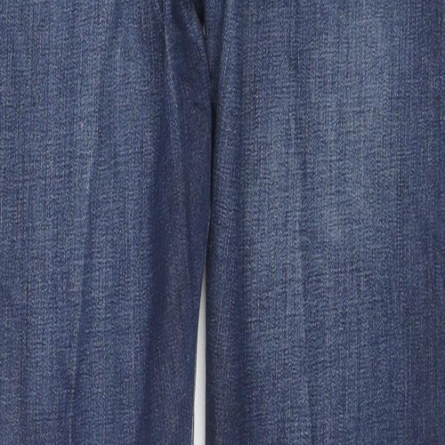 Autograph Mens Blue Cotton Straight Jeans Size 32 in L28 in Regular Zip - Customized Lenght