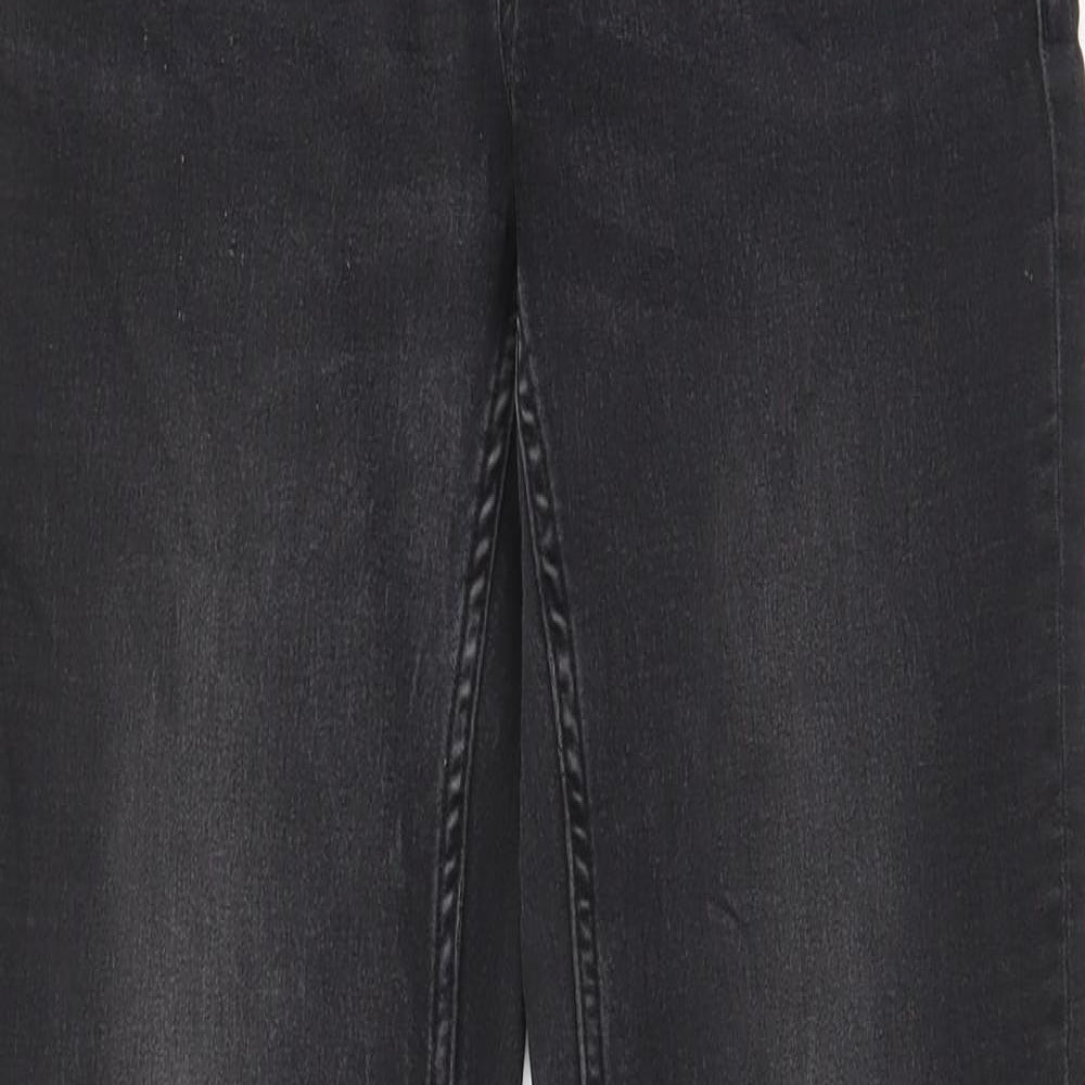 ESMARA Womens Grey Cotton Skinny Jeans Size 28 in L30 in Regular Zip - Pockets