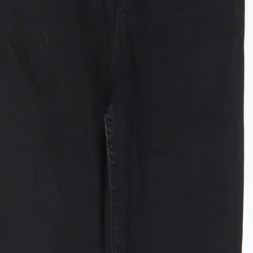 Marks and Spencer Womens Black Cotton Jegging Jeans Size 10 L28 in Regular