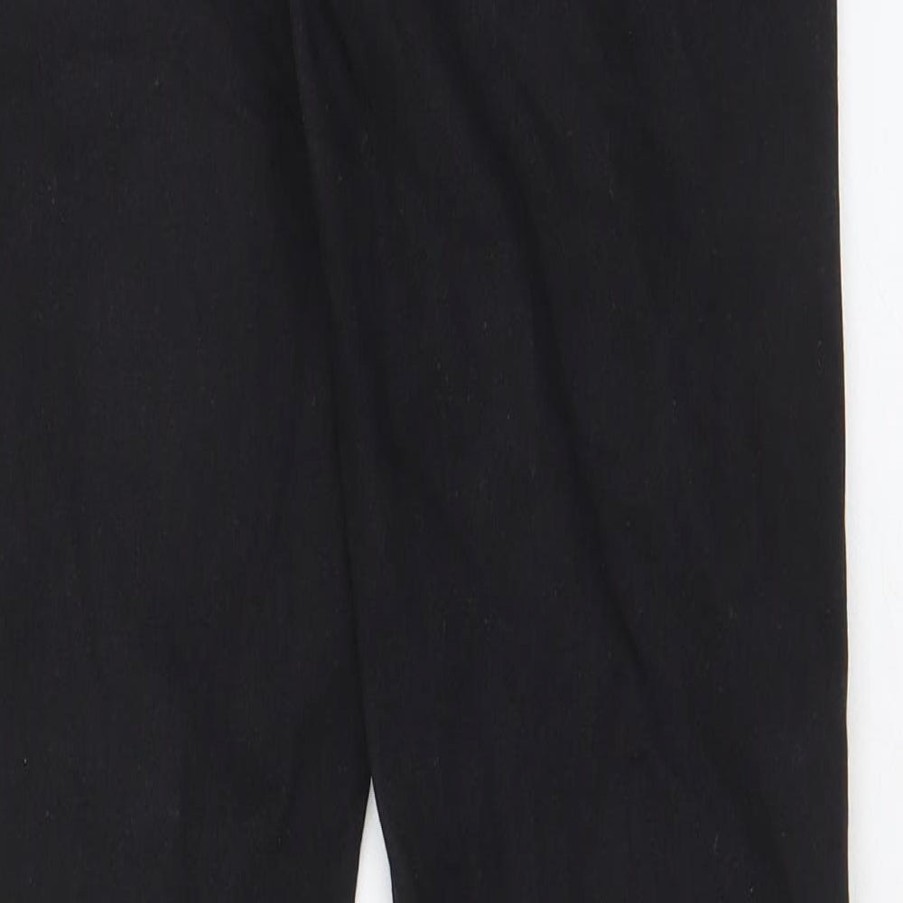 Marks and Spencer Womens Black Cotton Jegging Jeans Size 10 L28 in Regular