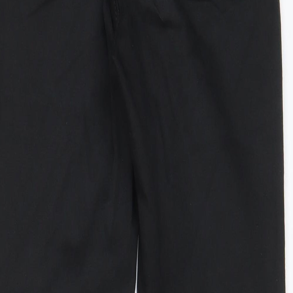 Marks and Spencer Womens Black Cotton Skinny Jeans Size 8 L29 in Regular Zip - Pockets