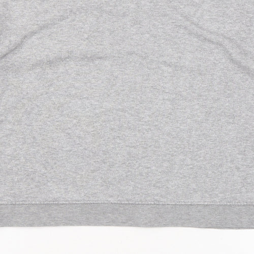 Pull&Bear Womens Grey Polyester Pullover Sweatshirt Size XS Pullover