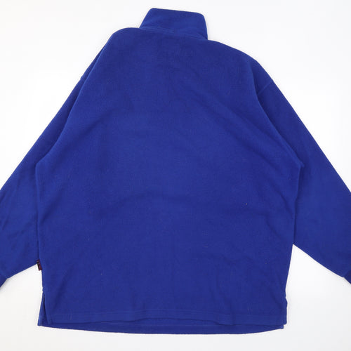 ILA Mens Blue Polyester Pullover Sweatshirt Size L