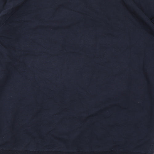 Topman Mens Blue Cotton Pullover Sweatshirt Size L