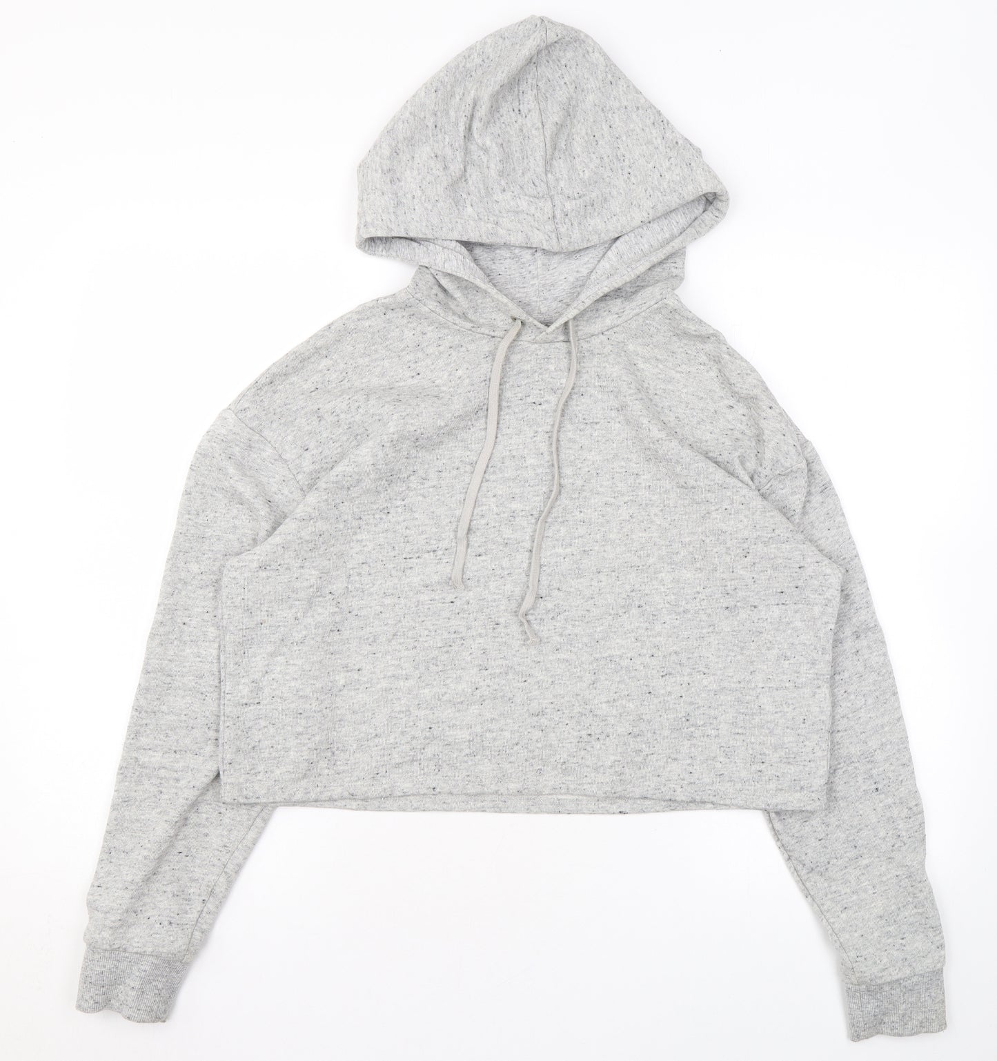Divided by H&M Womens Grey Cotton Pullover Hoodie Size M Pullover